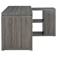 thumbnail image 4 of Coaster 800518 Mobilier pour la Maison Bureau de Bureau, Gris Patiné, 4 of 11