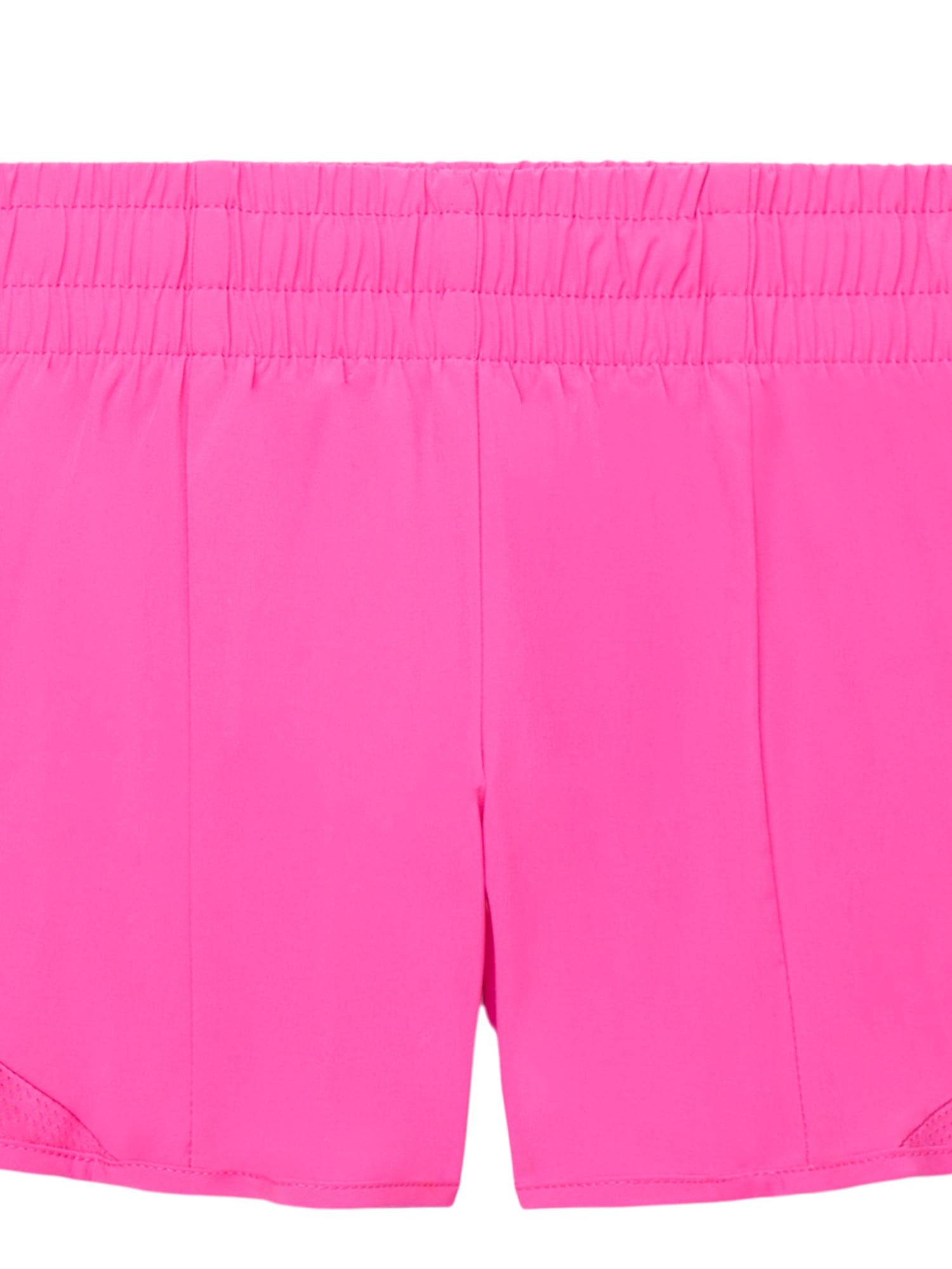 Athletic Works Girls Athletic Run Shorts, 2-Pack, Sizes 4-18 & Plus