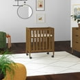 thumbnail image 4 of Carter's by daVinci Colby GROW 6-in-1 Convertible Bassinet to Crib, Walnut, 4 of 6