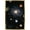 Gold Framed Version, variant on Galaxy Wall Poster with Push Pins, 14.725" x 22.375"