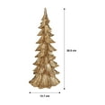 thumbnail image 4 of Décoration dorée en forme d’arbre de Noël de taille moyenne Fraîche, 4 of 6