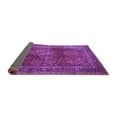 thumbnail image 2 of Ahgly Company Indoor Rectangle Medallion Purple Traditional Area Rugs, 7' x 9', 2 of 4