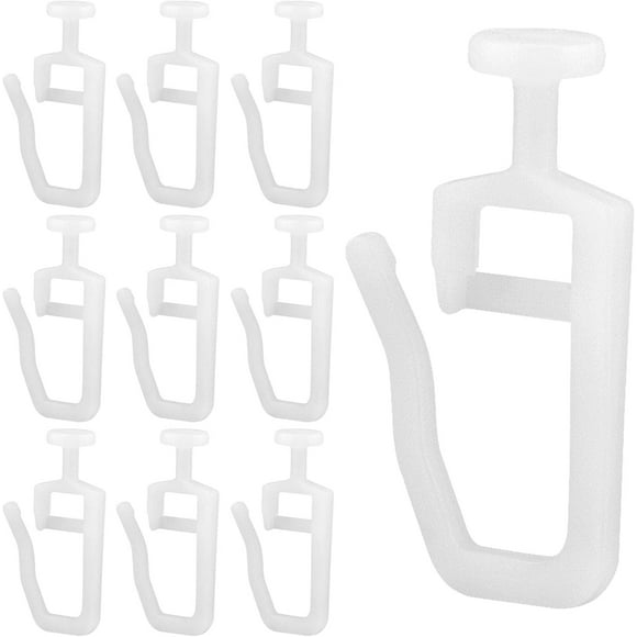 YQHWQ Curtain track rings for window accessories, piece pack, ceiling curtain track, curtain track hook, shower curtain pulley, curtain track roller bracket, 100 piece pack, ceiling cur