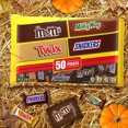 thumbnail image 3 of Mars Mixed M&M’s, Snickers, Twix, and Milky Way Chocolate Bulk Halloween Candy Variety Pack - 24.92oz/50ct, 3 of 14