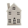 thumbnail image 1 of segolike Ceramic Light up Christmas Mini House Figurine Multipurpose Mini Building Statue 9x6x13cm, 1 of 9