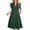 H-Deep Green, variant on UVN Summer Dresses for Women Ruffle Sleeve V Neck Midi Dress Casual Beach Sundress with Pockets