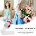 thumbnail image 4 of Shisuyan 1 Roll Gift Wrapping Home Decor Handmade Hair Bow Material DIY Craft Ribbon, 4 of 8