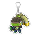 thumbnail image 1 of Game Overwatch Keychain OW DVA Gabriel Reyes Reaper Lúcio JunkRat JAMISON FAWKES Cosplay Cartoon Figure Pendant Car Key Ring tzw, 1 of 6