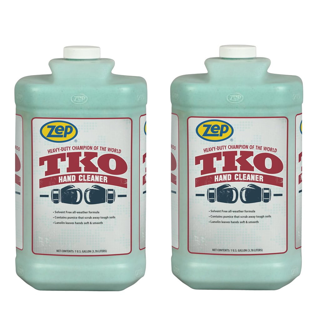 4-PACK ZEP HAND Cleaner TKO Heavy-Duty Non-solvent Hand Cleaner 128 oz.  /Each $70.00 - PicClick