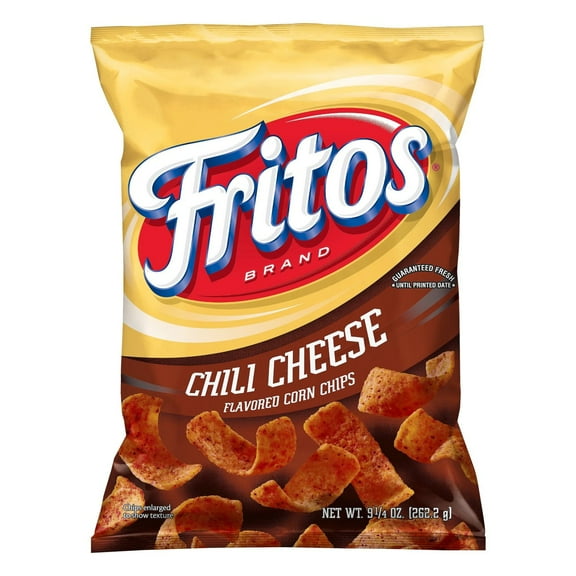 Pack Of 2 Fritos Chili Cheese Corn Chips, 9.25 oz (Package May Vary)
