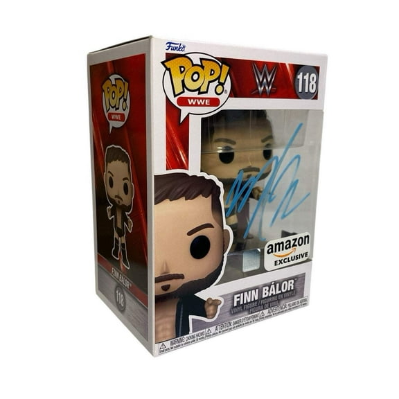 Funko Pop! Vinyl: WWE - Finn Bálor - Amazon (Exclusive) #118 Signed Autographed