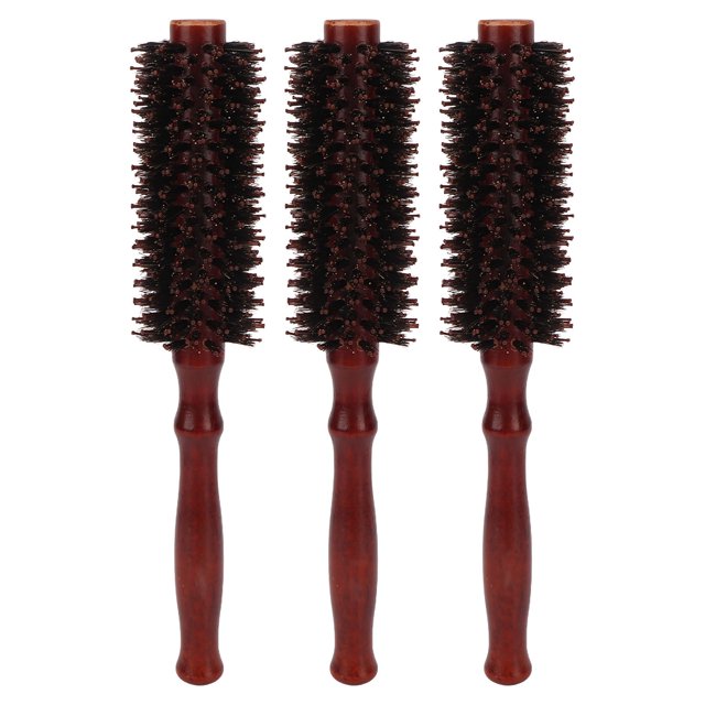 Petite Brosse Ronde, 3 Pcs Brosse à Cheveux Ronde Coiffante Brosse à Cheveux Ronde Durabilité Prolongée