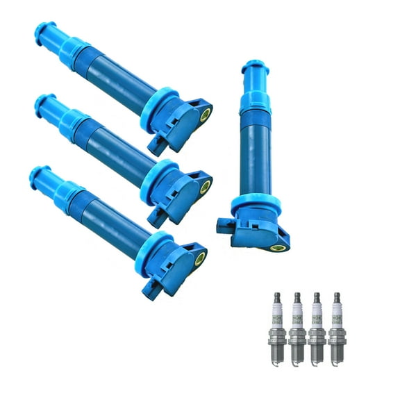 ISA High Performance Ignition Coil and NGK Spark Plug Compatible with Hyundai Accent Kia Rio 1.6L UF499 Fits select: 2009-2011 HYUNDAI ACCENT GLS, 2007-2008 HYUNDAI ACCENT BASE/GS