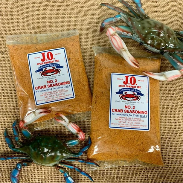 J.O. Spice 2 Crab House Spice Bags 8oz or 16oz