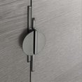 thumbnail image 3 of Cabinet Handle Half Round Labor-saving Zinc Alloy Anti-aging Door Handle For Furniture, 3 of 5