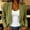Army Green, variant on Womens Long Sleeve Casual Blazer, Lightweight Open Front Work Office Jacket, Coffee S-3XL,Size 3XL