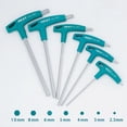 thumbnail image 1 of Llave Allen tipo S2T Llave Allen tipo L de doble cabeza Mango de goma largo Empuñadura Allen Llave hexagonal de cabeza plana de 7 muletas, 1 of 4