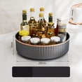 thumbnail image 1 of Rotating Seasoning Tray, 360° Kitchen Organizer, Multifunctional Spice Rack for Soy Sauce, Vinegar, Condiments, and Fruit, Space-Saving Tray for Kitchen and Dining, Easy to Clean, 1 of 5