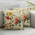 thumbnail image 3 of GOSMITH Spring Floral Throw Pillow Covers Outdoor Colorful Decorative Throw Pillow Covers Patio Couch Decor Throw Pillow Covers, 3 of 5