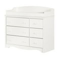 thumbnail image 2 of South Shore Angel Changing table with Removable Rim, in Pure White, 2 of 16