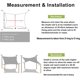 thumbnail image 4 of Rectangular Shade Sail 2.5x3m Shade Cloth Waterproof Awning, 95% UV Protection, 4 of 4