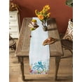 thumbnail image 5 of Octopus Coastal Table Runner 60 Inches, Blue Nautical Summer Beach Ocean Bed Runner Dresser Scarves Tabletop for Indoor Outdoor Parties/Ceremony/Banquet, 13" x 60", 5 of 8