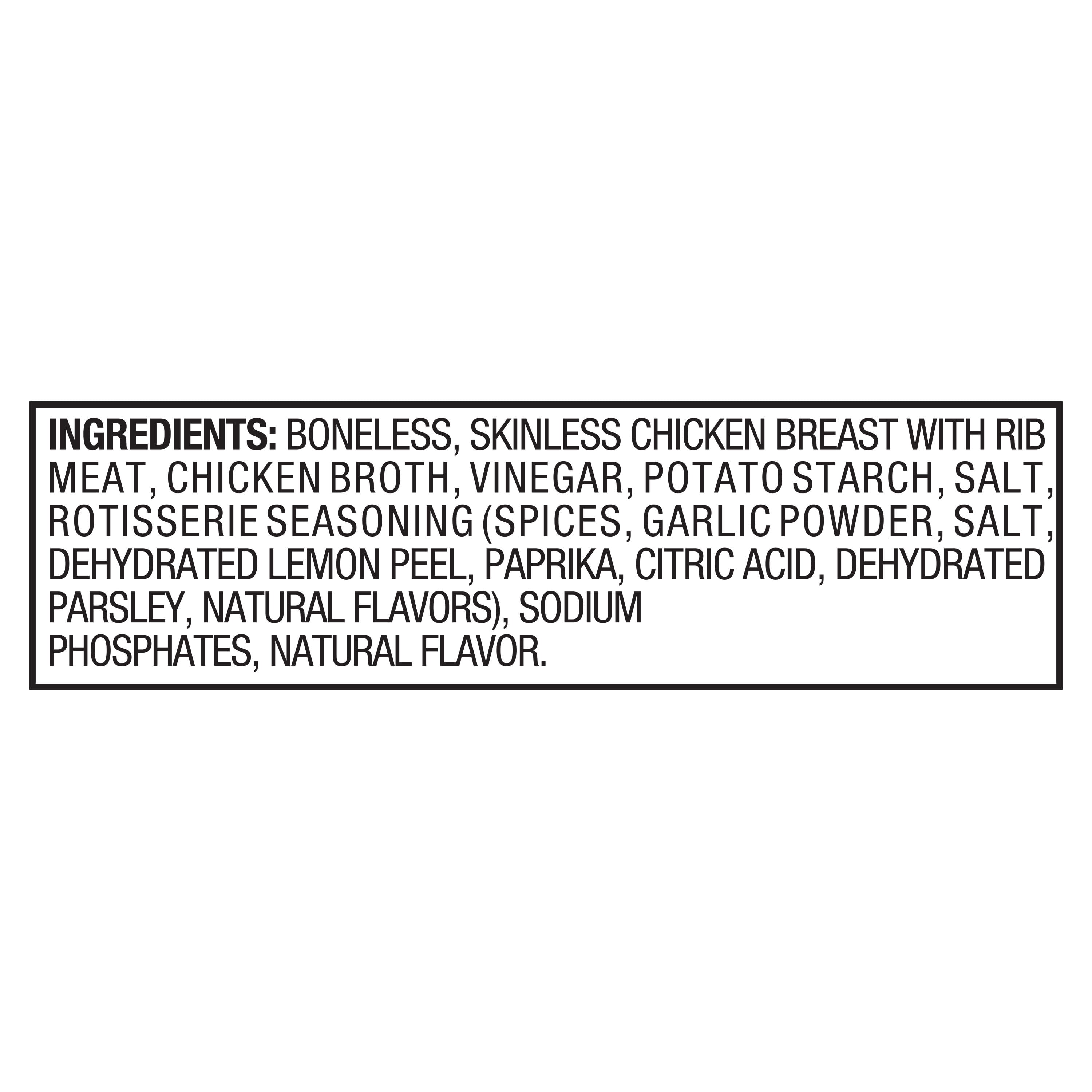 Freshness Guaranteed Traditional Pulled Rotisserie Seasoned Chicken, 16 oz (Chilled)