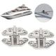 thumbnail image 4 of escotilla barco para 2 uds bisagra de escotilla marina 316 acero inoxidable espejo pulido pasador extraíble Hardware de barco Unbranded 1619210009011, 4 of 8