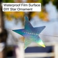 thumbnail image 4 of Uxcell 100Pcs Recortes de Estrellas Doradas Impresas a Doble Cara Decoración de Cartón de 6 Pulgadas, 4 of 6