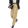 thumbnail image 4 of High Waist Casual Women Ankle Jeans Straight Leg Denim Pants, 4 of 6