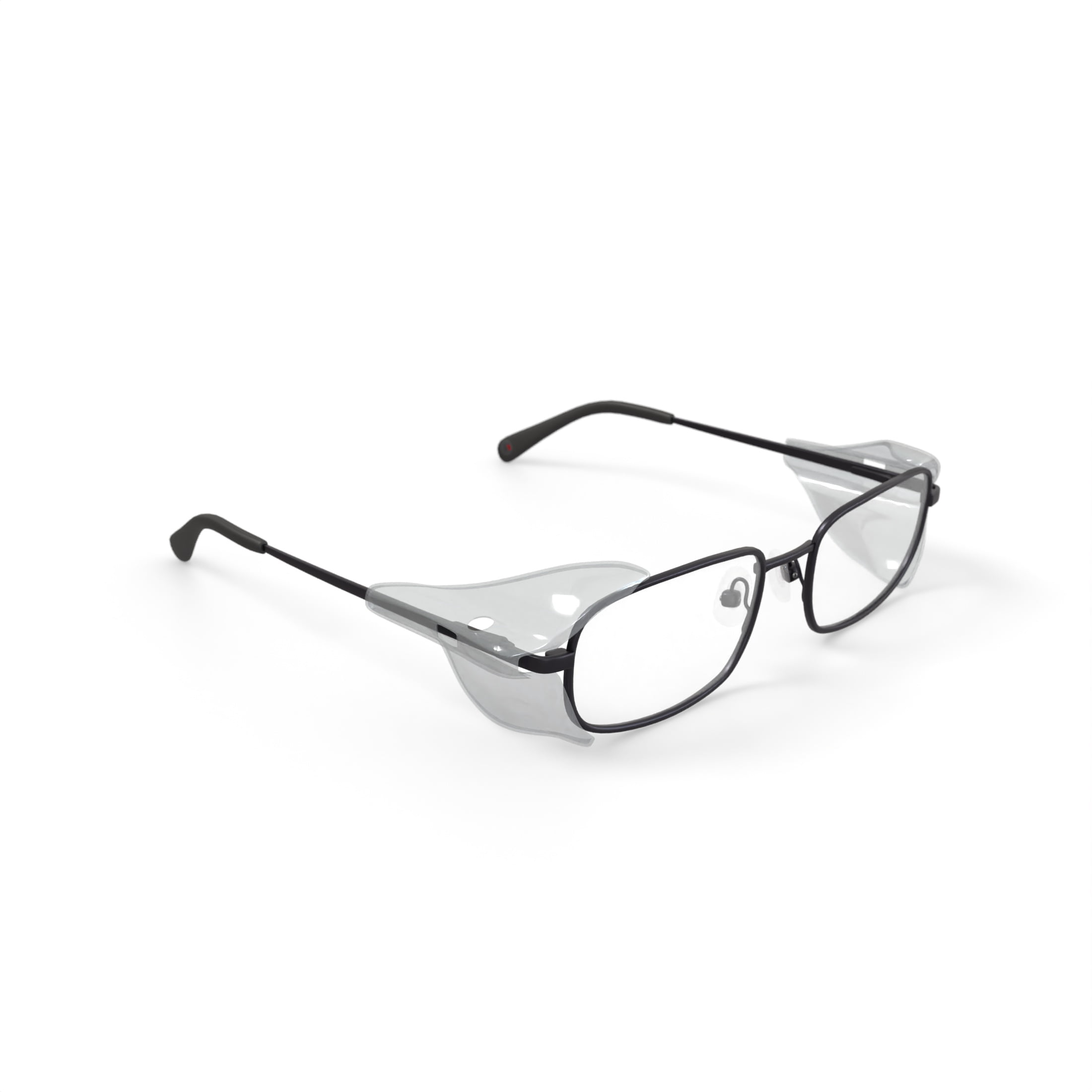 Hilco Vision A2 SG 302 Prescription Safety Glasses, Pewter Metal Frame, Rx Ready Frame (No Lenses Included), ANSI Z87.1, OSHA Compliant Protective Eyewear