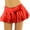 AB238 Red, variant on Carnival Women's Irregular Skirt Short Leather Skirt A Line Pleated Skirt Beautiful Stylish Women's Skirt