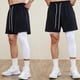 thumbnail image 5 of Pantalones de entrenamiento atléticos diferentes longitudes de pierna mallas de entrenamiento absorción de sudor color blanco para senderismo ANGGREK Otros, 5 of 8