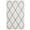 Ivory and Gray, variant on Modway Toryn 5' x 8' Diamond Lattice Shag Area Rug in Gray and Ivory