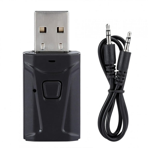Para Adaptador Bluetooth Transmisor y Receptor de Audio 2 en 1 5.0 para TV Car Home Stereo