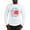 White, variant on - Retired Postal Worker Graphic: Long Sleeve T Shirt - Unisex Cotton Long Sleeve T-Shirt