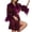 A-Purple816, variant on XIAONU Womens Satin Feather Trimmed Robe Loose Fit Three Quarter Sleeve V Neck Sleepwear Soft Elegant Sleep Robes