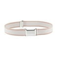 thumbnail image 1 of 1 Ensemble Ceinture Élastique Simple pour Enfants Garçons Boucle Ajustable Taille Extensible Réutilisable Lavable Jeans Accessoires de Vêtements Rayure Rose Blanche, 1 of 8