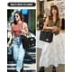 thumbnail image 2 of Bolsos de lona para mujer, bandolera con bolsillos y asa superior, bolsos de hombro para mujer, 2 of 6