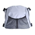 thumbnail image 1 of Kayak Mesh Bag Storage Pouch Seat Back Pocket Boats Reflective Stripe Gray, 1 of 9