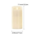 thumbnail image 4 of 7" Flameless Candle Creative Decorative LED Candle Fake Candle for Wedding, 4 of 8