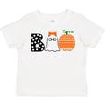 thumbnail image 3 of Inktastic Halloween Boo Cute Ghost and Pumpkin Boys or Girls Toddler T-Shirt, 3 of 5