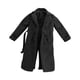thumbnail image 4 of Gabardina para hombre y mujer a escala 1/12, ropa hecha a mano para soldados de 6 pulgadas. Negro, 4 of 9