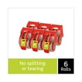 thumbnail image 2 of Sure Start Packaging Tape With Dispenser, 1.5" Core, 1.88" X 22.2 Yds, Clear, 6/pack, 2 of 7