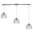 thumbnail image 1 of Viva 3 Light Pendant In Polished Chrome And Clear Glass, 1 of 2