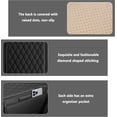 thumbnail image 5 of Gilysido Universal Car Center Console Armrest Cover for Vehicle, Black PU Leather Pad Protector with 2 Storage Bags, 5 of 7