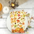 thumbnail image 4 of 100 Pcs Serviettes Invité Automne Serviettes en Papier 3 Plis Feuilles d'Érable Citrouille Serviette de Dîner Jetable pour Action de Grâce Récolte Table de Dîner Maison Salle de Bain, 4 of 7