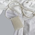 thumbnail image 1 of Bolsa Mini de mensajero informal con perlas para mujer, de hombro con pintalabios Retro para mujer Tmvgtek Para Estrenar, 1 of 9