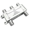 thumbnail image 1 of Divisor De Cable Coaxial De 4 Vías, Funciona Con Tv Hd, Satélite, Internet De Alta Velocidad, Amplificador, Antena, Conectores Chapados En Oro, Resistente A La Corrosión, Jormftte 2036124, 1 of 7