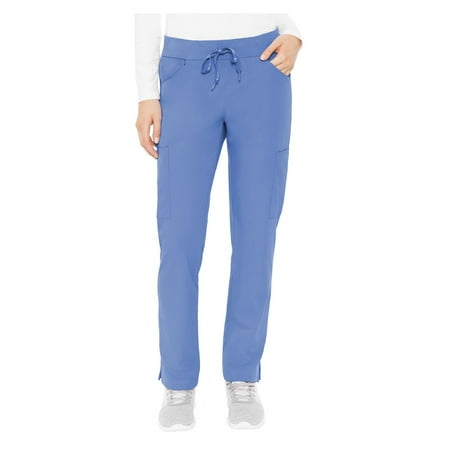 

MED COUTURE Women Scoop Pocket Pant Color: Ceil Size: M (8733-CEIL-M)